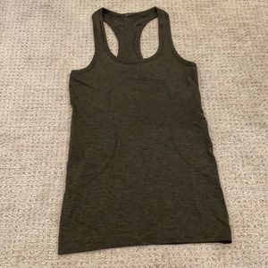 Army Green Lululemon Swiftly Tech Racerback